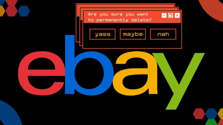 Delete all info from eBay