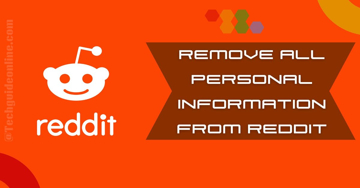remove all data from Reddit