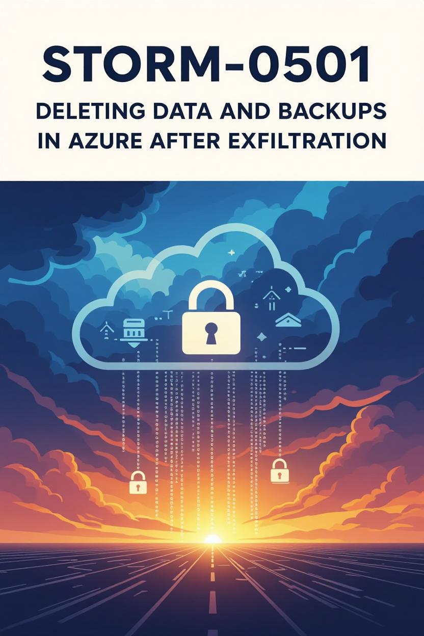 Azure data deleted by storm-0501 ransomware